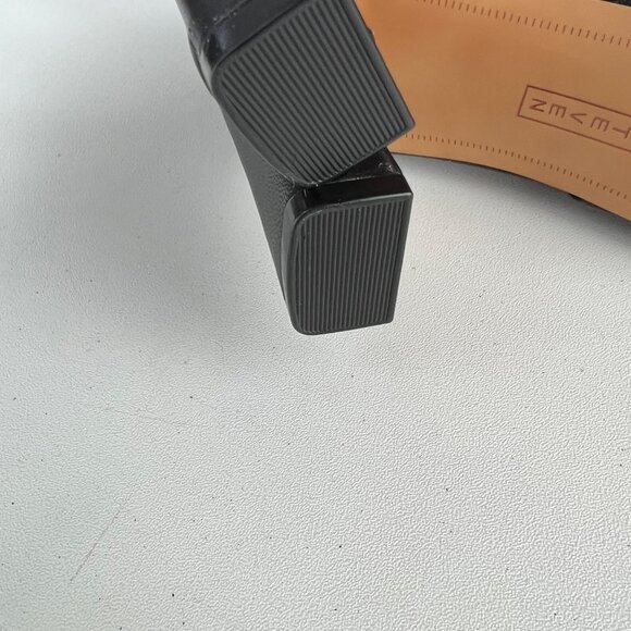 Steven Steve Madden Womens Jenn Pointed Toe Ankle Booties Black Leather size 9.5 - Picture 14 of 16